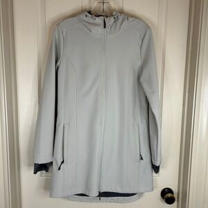 Freedom Trail by Kyodan Womens Light Gray Hooded Softshell Jacket P/S